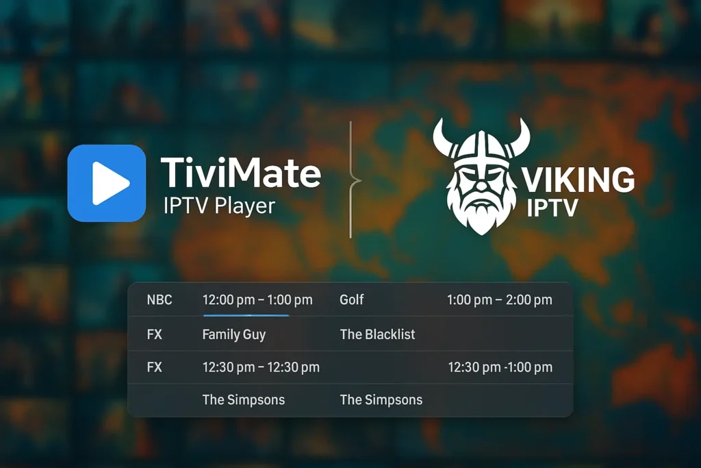 TiviMate IPTV Player - Viking IPTV